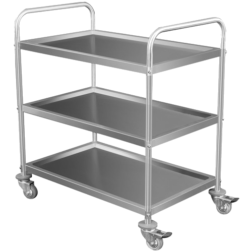 Stainless Steel Platform & Shelf Trolleys